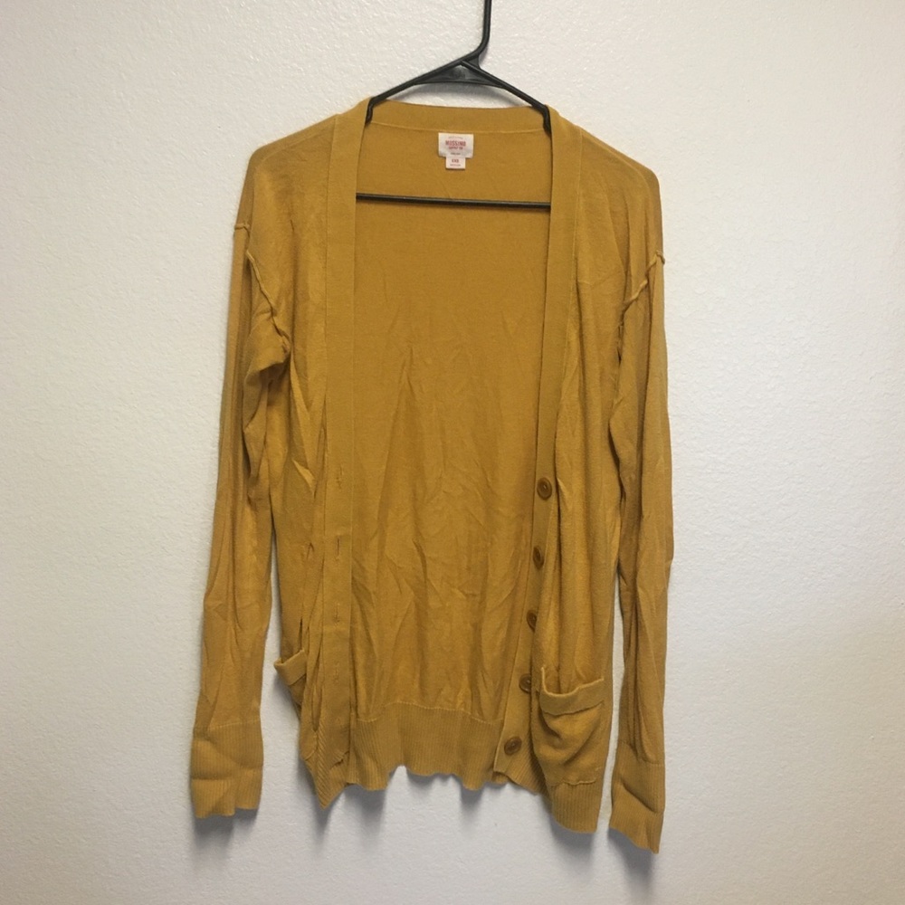 Mustard Cardigan